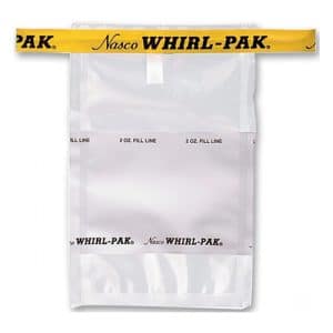 Saco estéril Nasco com tarja de identificação - 58ml - B01064WA